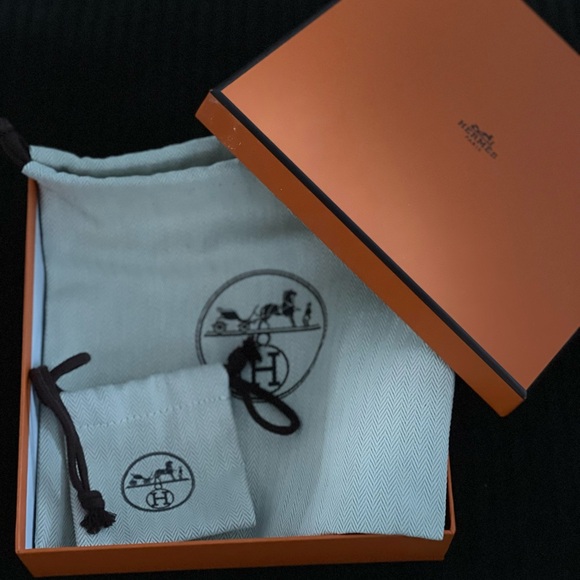 Hermes authentic square empty boxes, paper bag. All 3 items sell together. - Picture 5 of 5